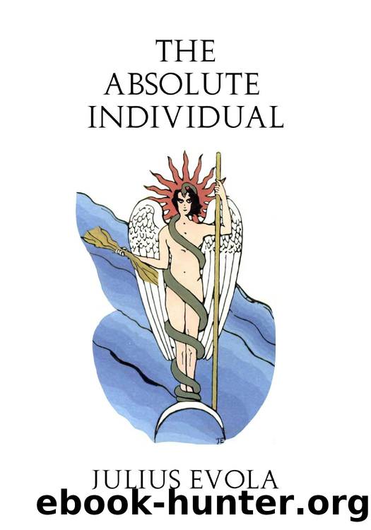 The Absolute Individual by Julius Evola