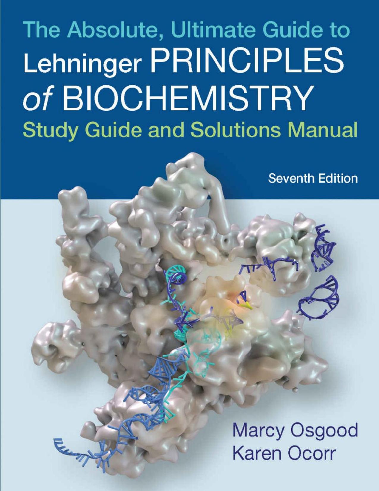 The Absolute, Ultimate Guide to Principles of Biochemistry [Study Guide and Solutions Manual] by David L Nelson; Michael M. Cox