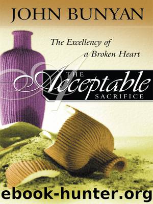 The Acceptable Sacrifice by John Bunyan