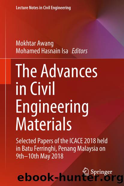 The Advances in Civil Engineering Materials by Unknown