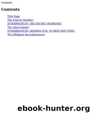 The Adventures of Hemera Nyx in the Galaxy of the Future! by RSK