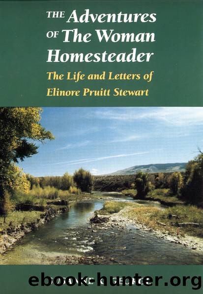The Adventures of the Woman Homesteader by Susanne George Bloomfield