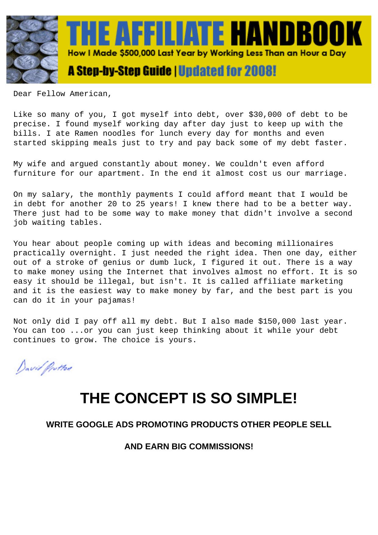 The Affiliate Handbook. by Best of Kuszter's Collection