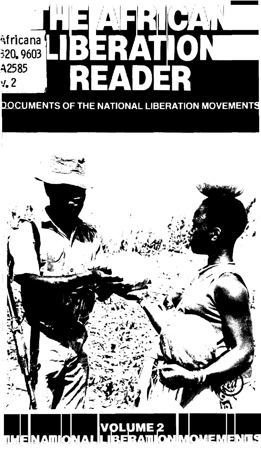 The African Liberation Reader, Volume 2: The National Liberation by de Braganca and Wallerstein