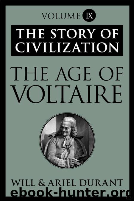 The Age of Voltaire by Will Durant & Ariel Durant
