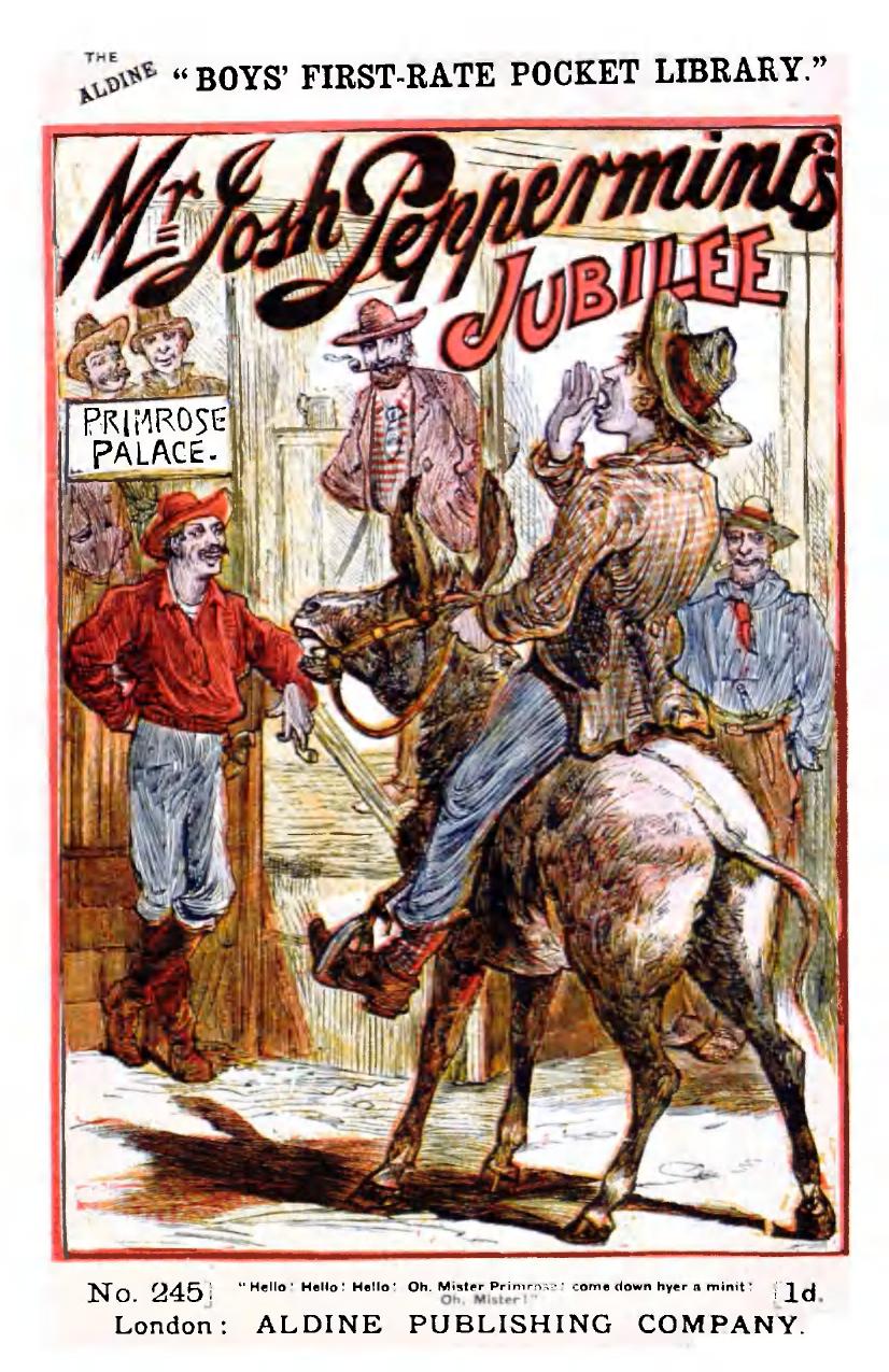 The Aldine Boys' First-Rate Pocket Library #245 by Unknown