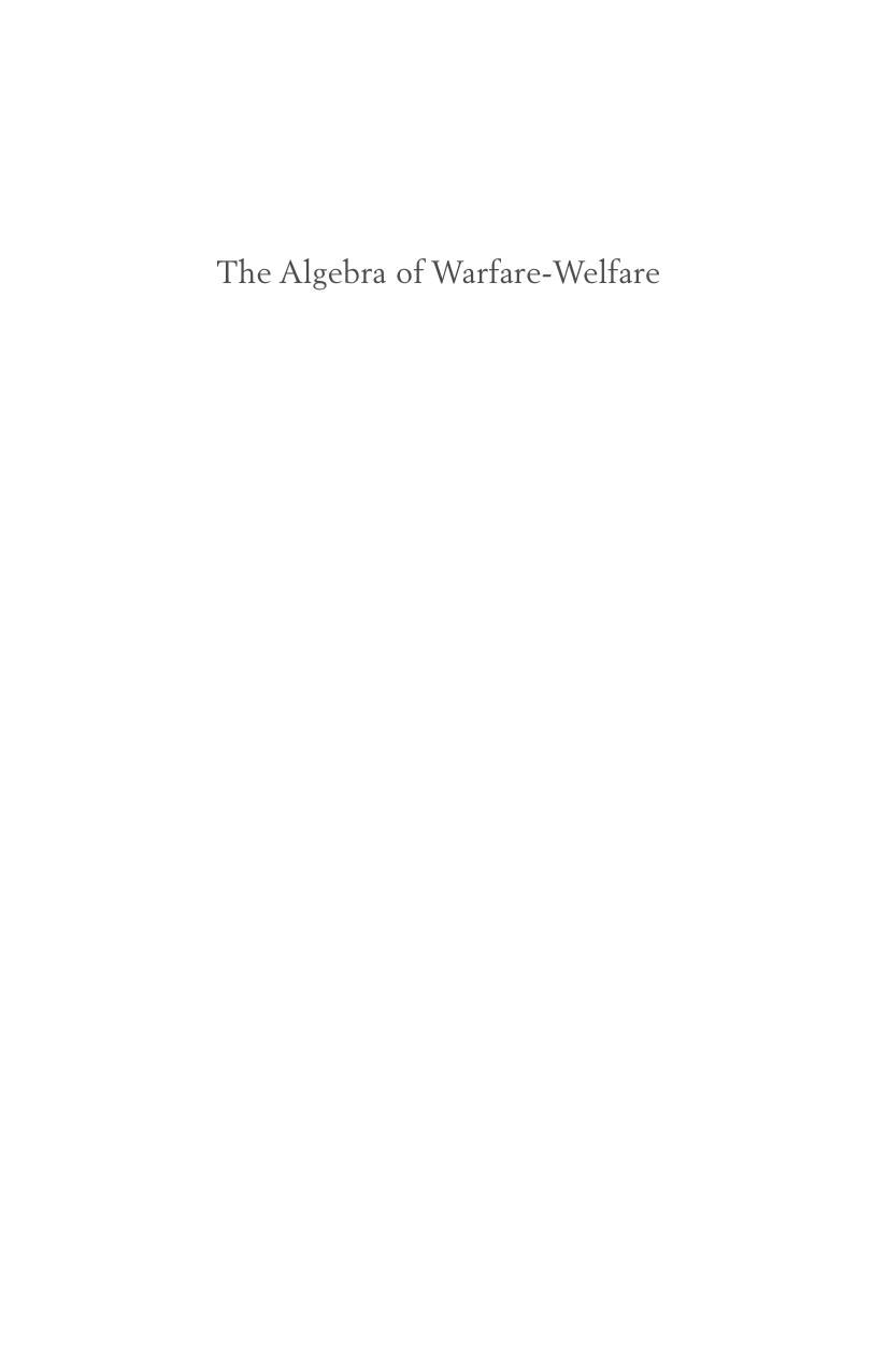 The Algebra of Warfare-Welfare: A Long View of India's 2014 Election by Irfan Ahmad (editor) Pralay Kanungo (editor)