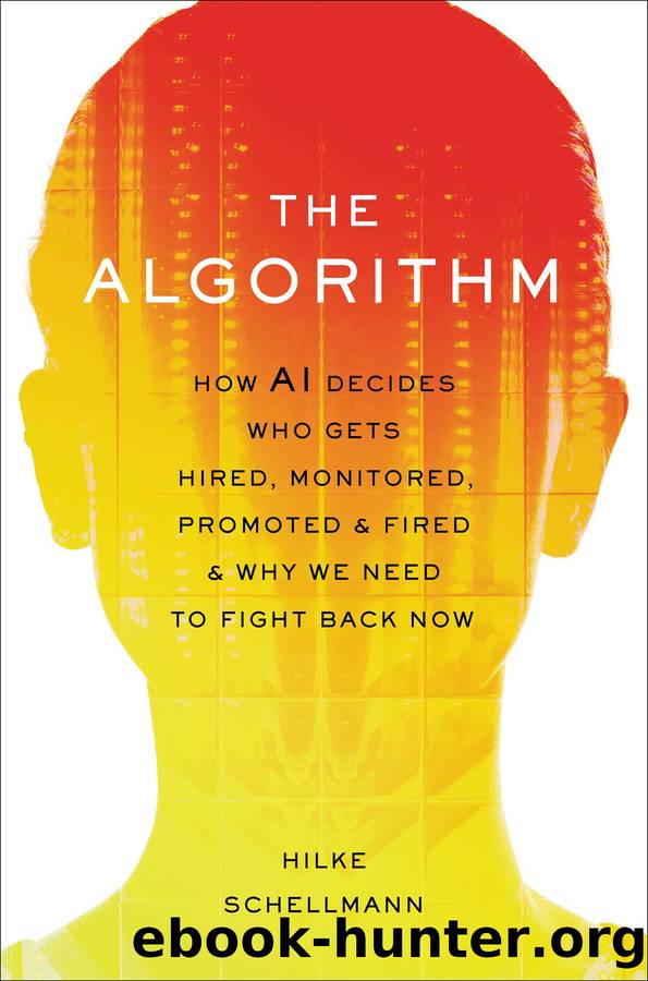 The Algorithm by Hilke Schellmann