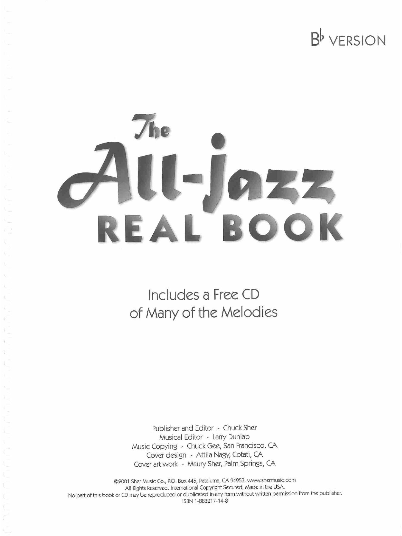 The All Jazz Real Book.pdf by John W. Coltrane