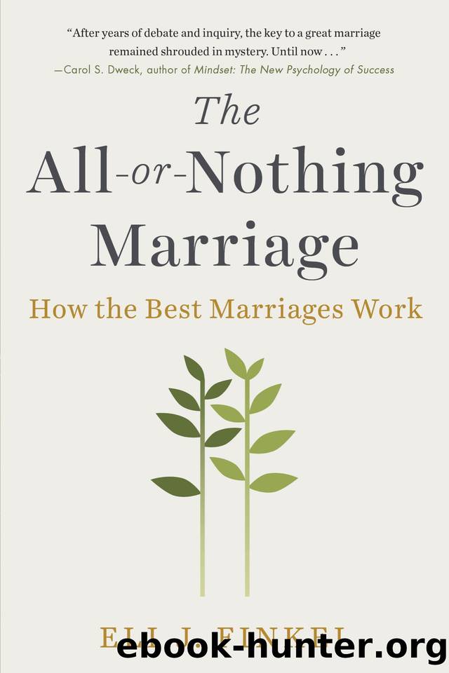 The All-or-Nothing Marriage by Finkel Eli J