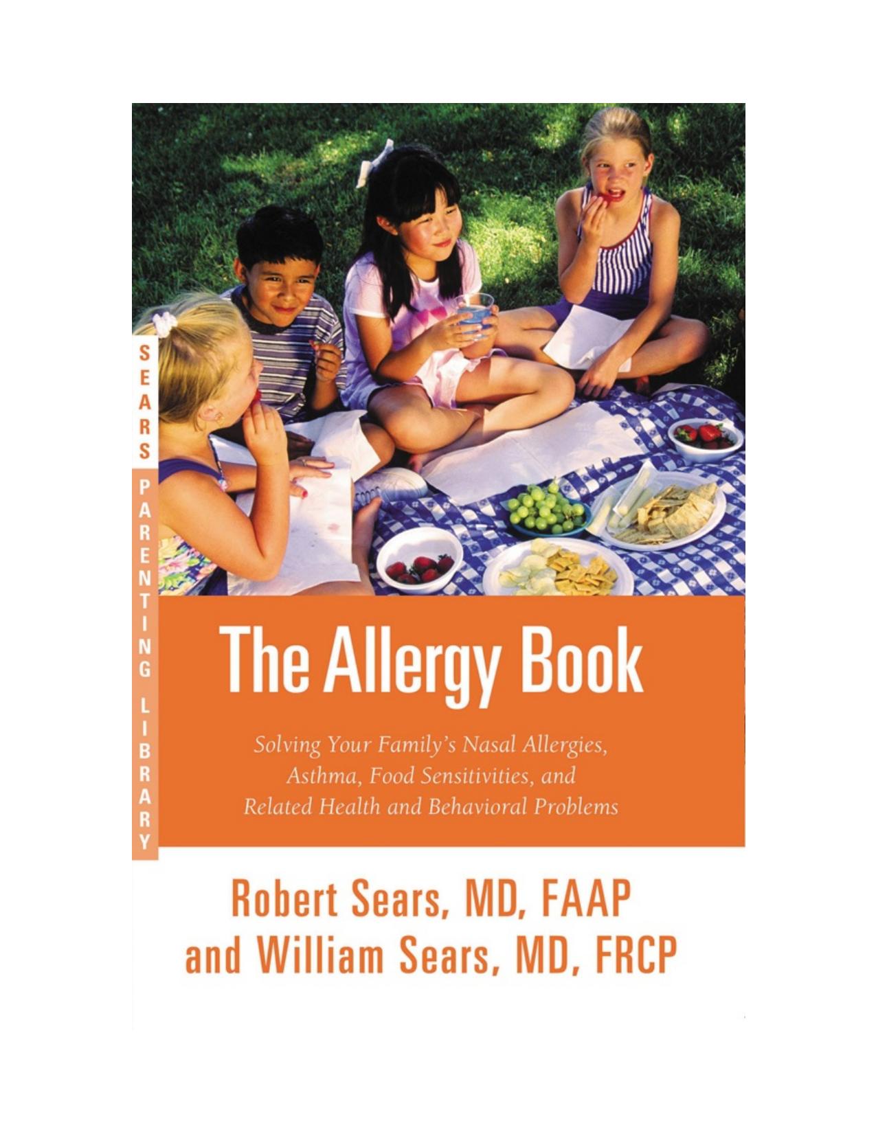 The Allergy Book by Robert W. Sears