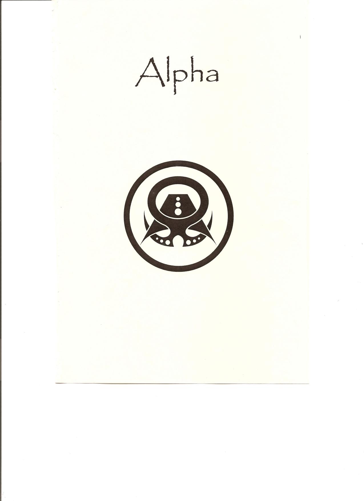 The Alpha Book (Alien Vampires) by Panos Pilatos