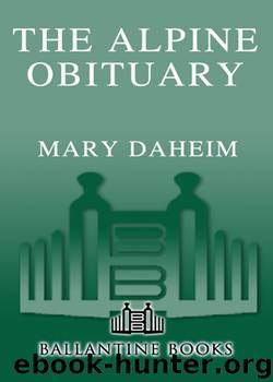 The Alpine Obituary by Mary Daheim