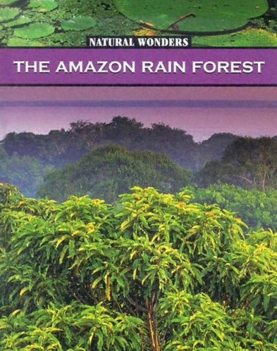 The Amazon Rain Forest: The Largest Rain Forest In The World (Natural Wonders) by Galadriel Watson