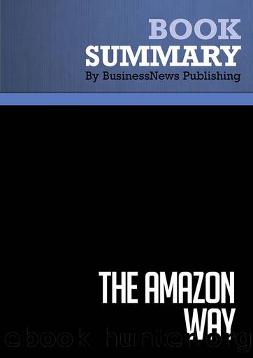 The Amazon Way by BusinessNews Publishing