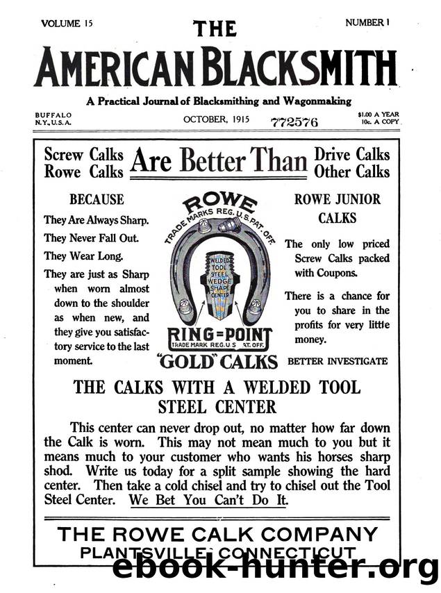 The American Blacksmith by Unknown