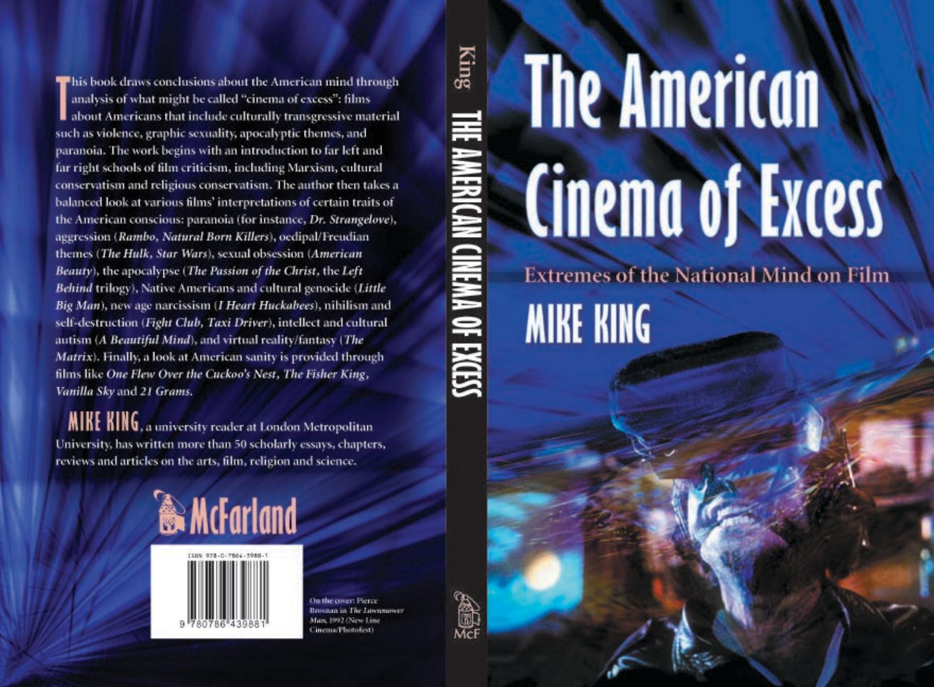The American Cinema of Excess by Mike King