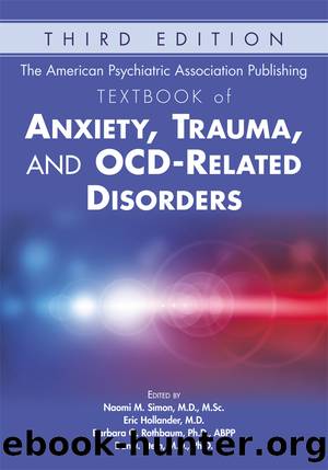The American Psychiatric Association Publishing Textbook of Anxiety, Trauma, and OCD-Related Disorders by Unknown