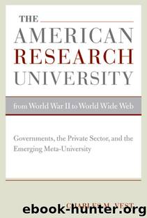 The American Research University from World War II to World Wide Web by Charles M. Vest