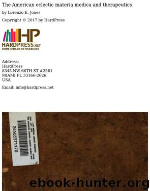 The American eclectic materia medica and therapeutics by Medical Publishing Company 1874