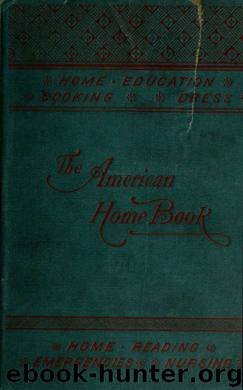 The American home book by unknow