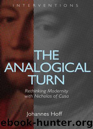 The Analogical Turn by Hoff Johannes;