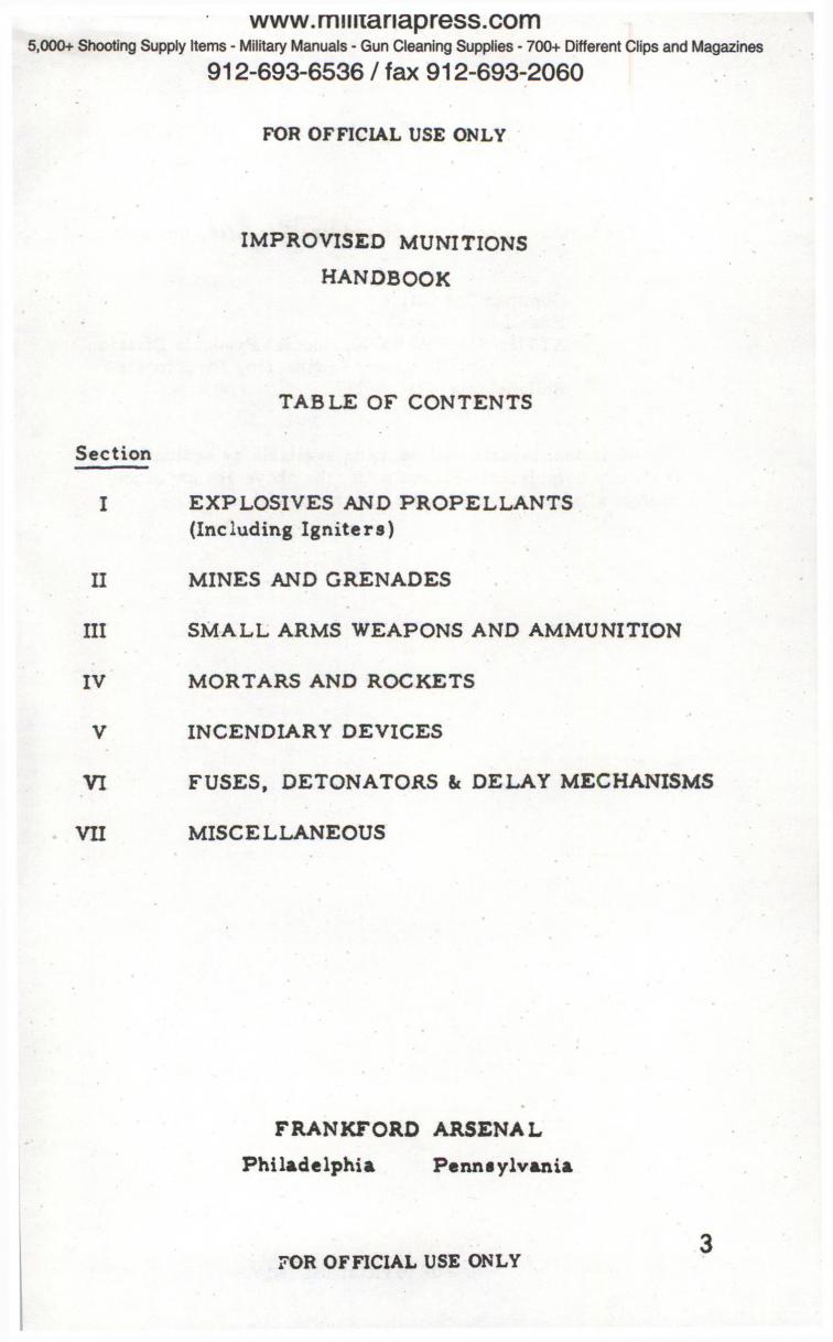 The Anarchist Black Book of Improvised Munitions by Unknown
