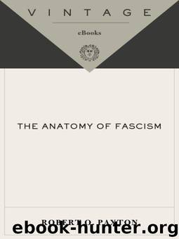 The Anatomy of Fascism by Robert O. Paxton