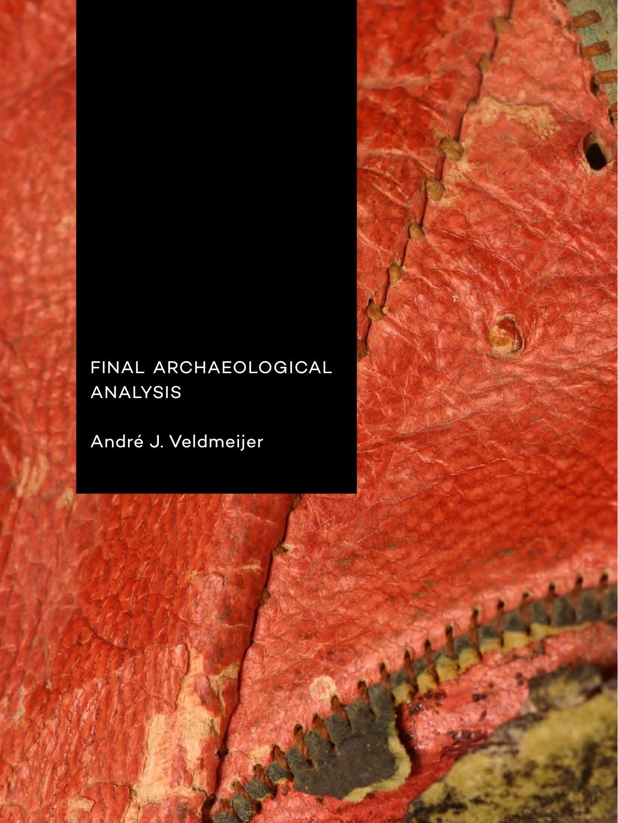 The Ancient Egyptian Footwear Project: Final Archaeological Analysis by André Veldmeijer
