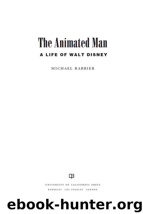 The Animated Man by Michael Barrier