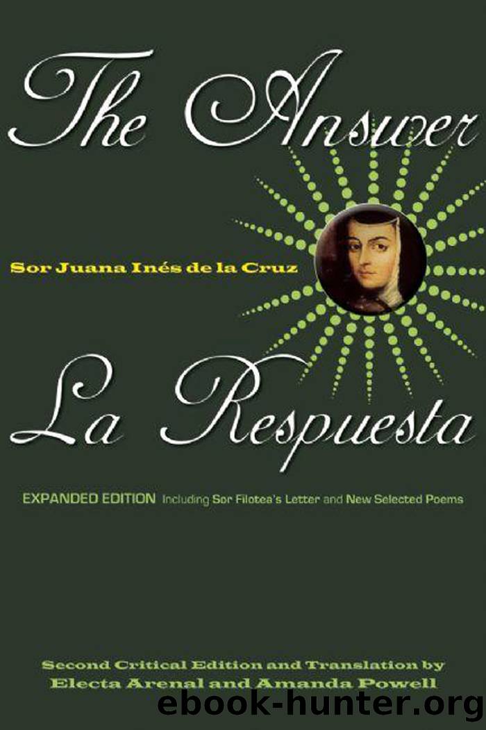 The Answer La Respuesta (Expanded Edition) by Sor Juana Inés de la Cruz