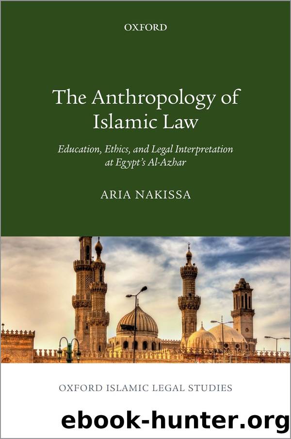 The Anthropology of Islamic Law by Nakissa Aria;