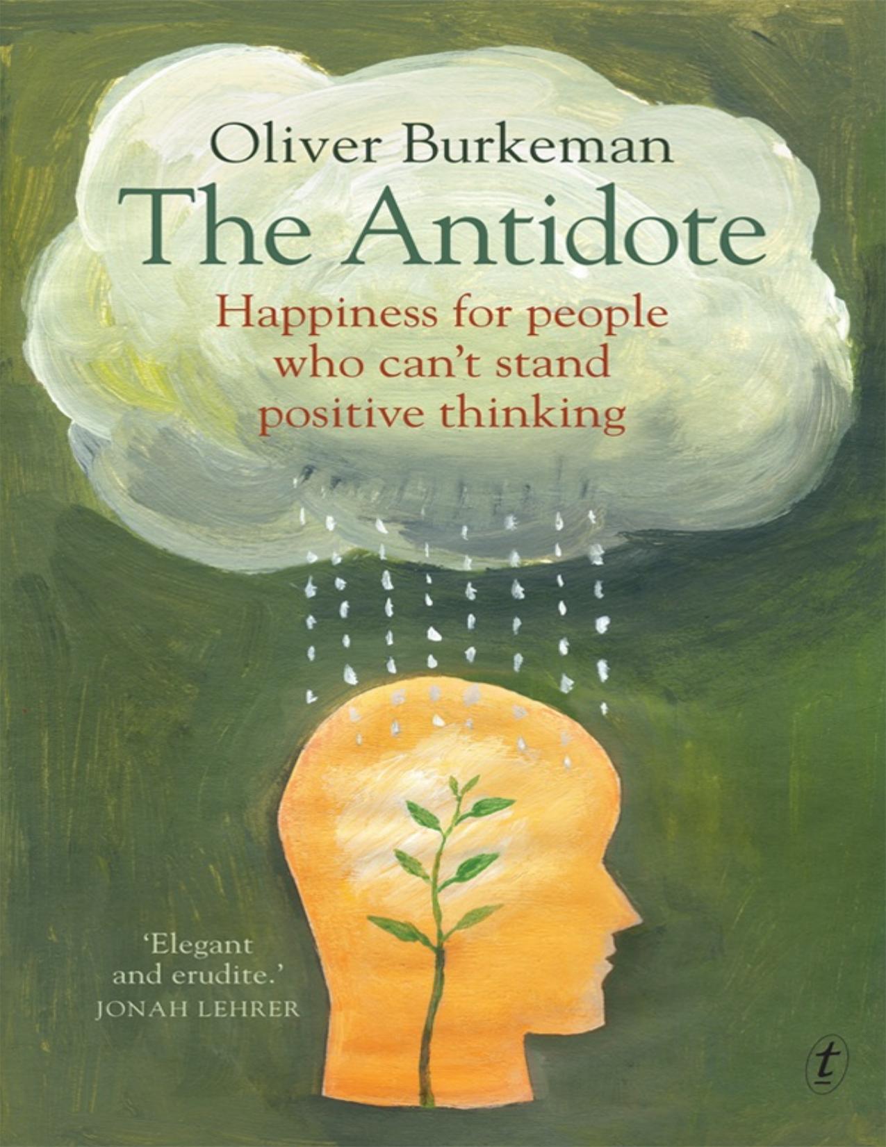 The Antidote by Oliver Burkeman