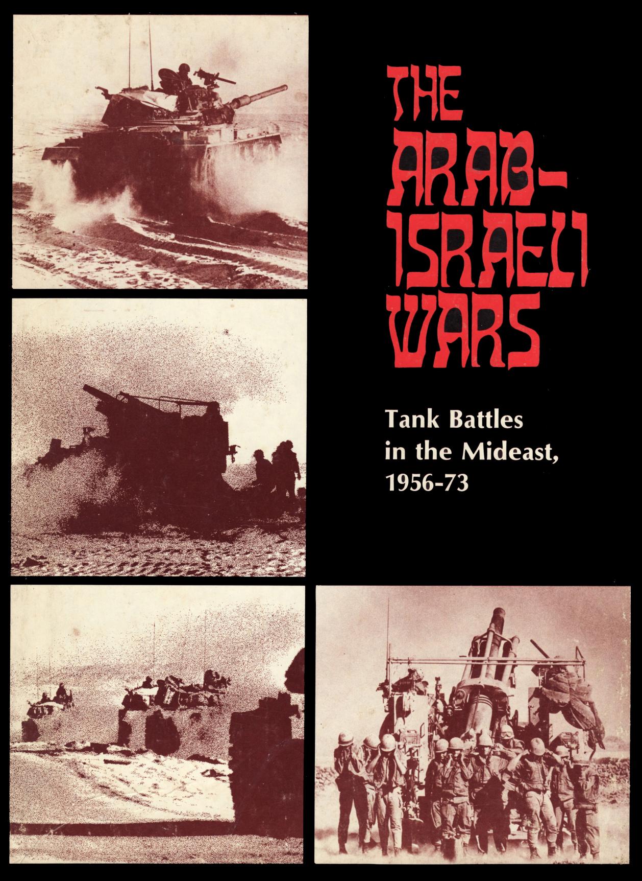 The Arab Israeli Wars Tank Battles game by Avalon Hill