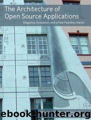 The Architecture of Open Source Applications by Chansler Robert & Bryant Russell & Bryant Roy & Canino-Koening Rosangela & Cesarini Francesco & Allman Eric & Bostic Keith & Brown Titus & Brown Amy & Wilson Greg