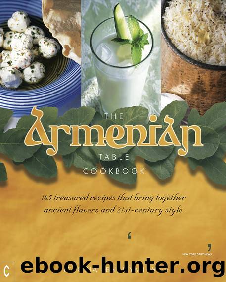 The Armenian Table Cookbook by Victoria Jenanyan Wise