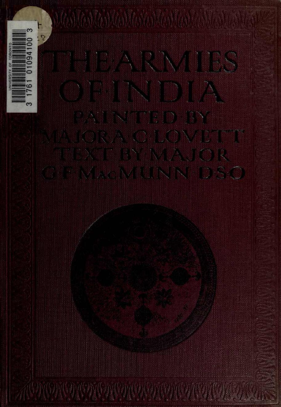 The Armies Of India by G. F. McMunn