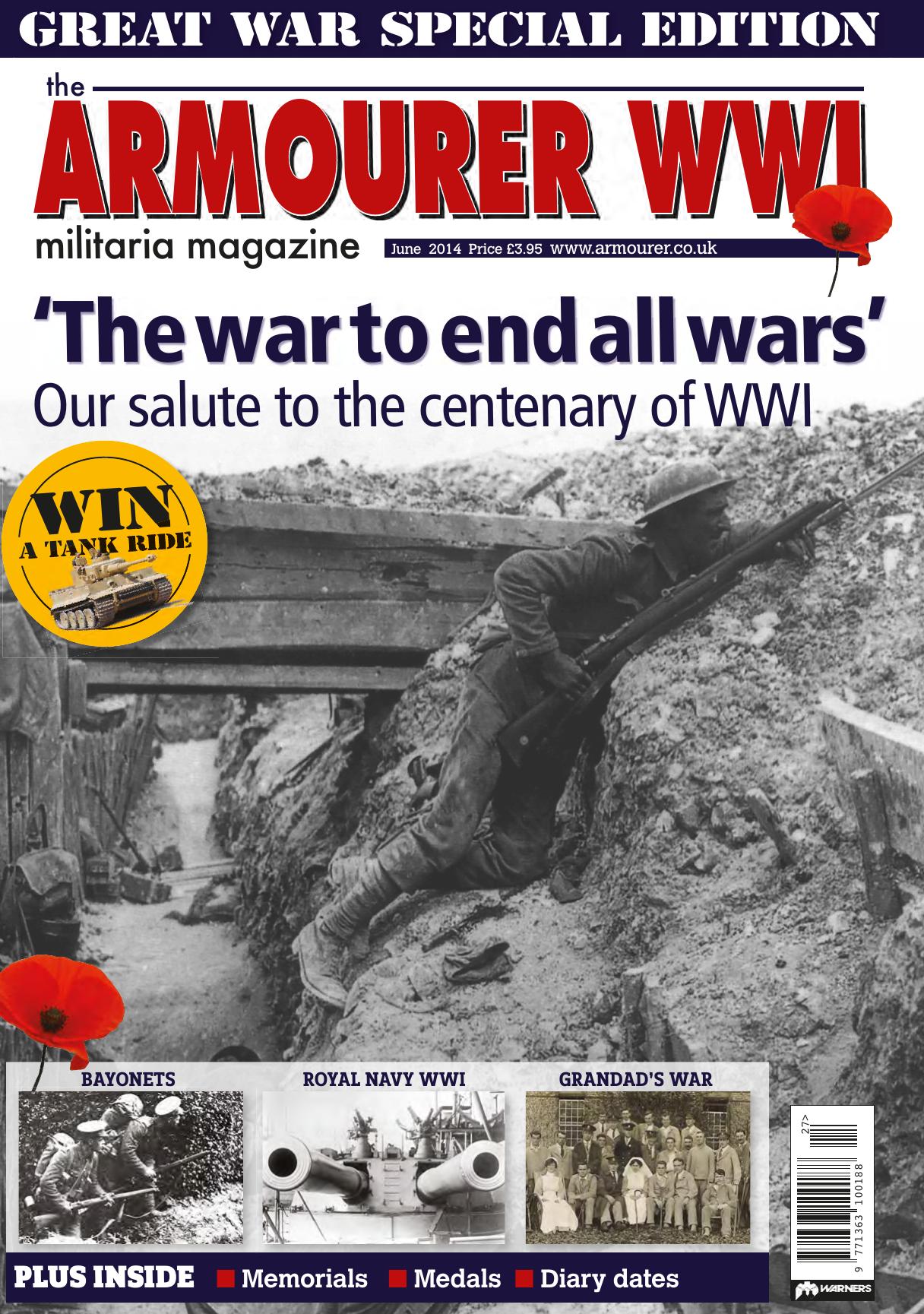 The Armourer WWI (The Armourer Militaria Magazine Special) by Unknow