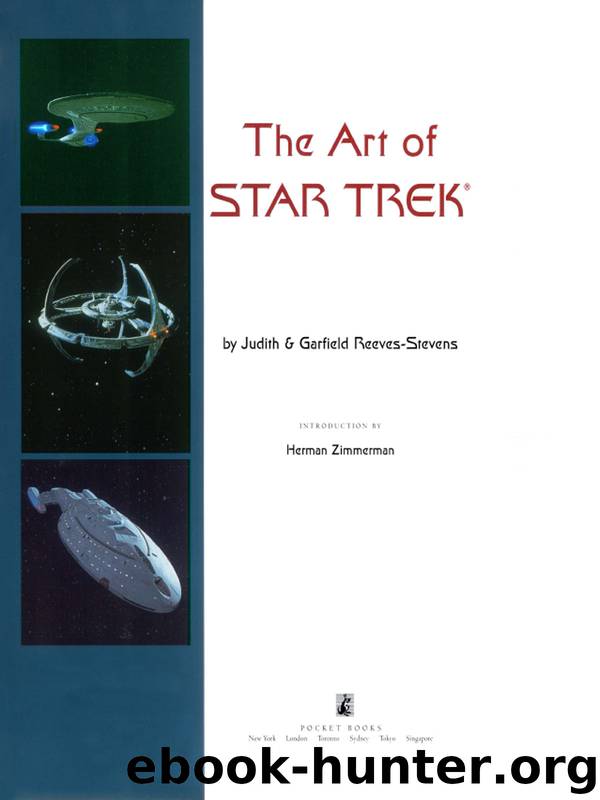 The Art Of Star Trek by Herman Zimmerman