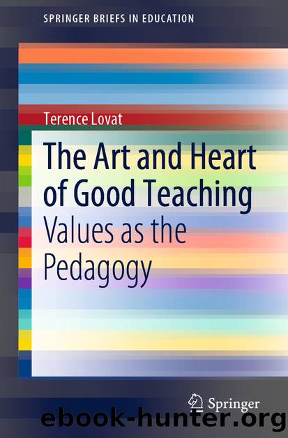 The Art and Heart of Good Teaching by Terence Lovat