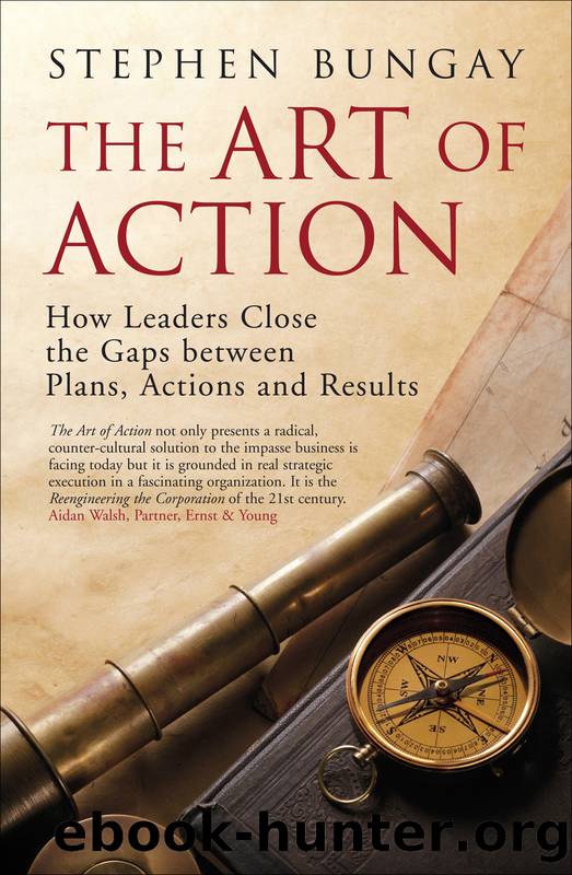 The Art of Action: How Leaders Close the Gaps Between Plans, Actions, and Results by Stephen Bungay