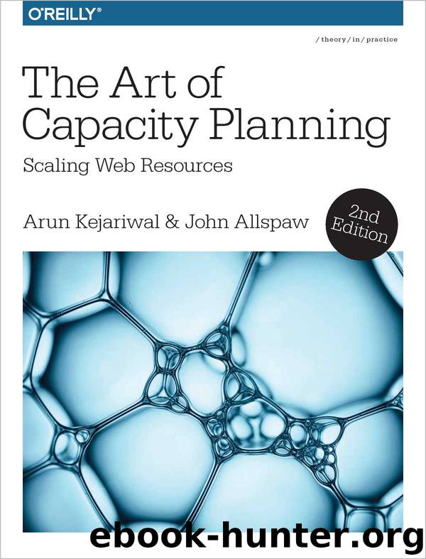 The Art of Capacity Planning: Scaling Web Resources in the Cloud by Arun Kejariwal & John Allspaw