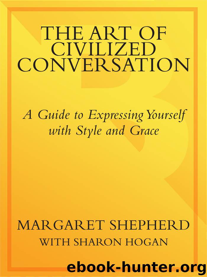 The Art of Civilized Conversation by Margaret Shepherd