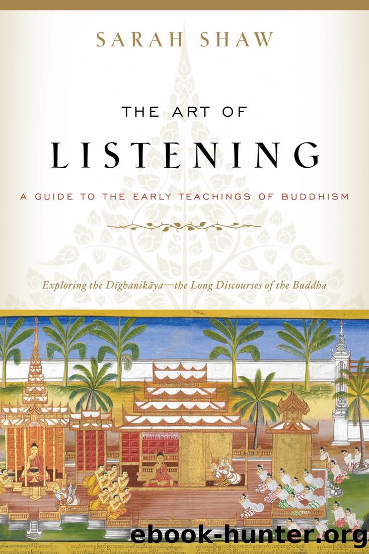 The Art of Listening: A Guide to the Early Teachings of Buddhism by Sarah Shaw
