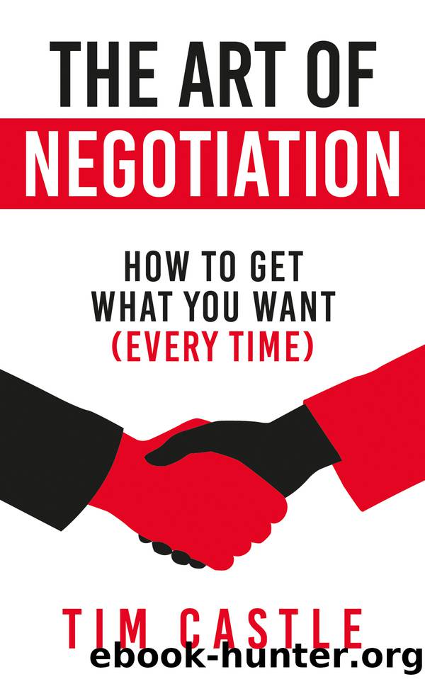 The Art of Negotiation: How To Get What You Want (Every Time) by Castle Tim