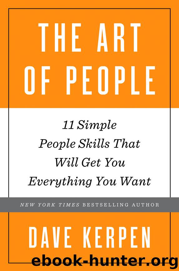 The Art of People by Dave Kerpen