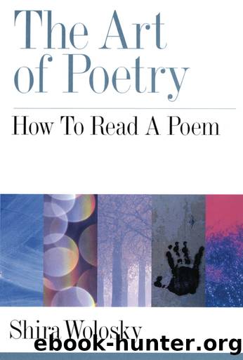 The Art of Poetry by Wolosky Shira;