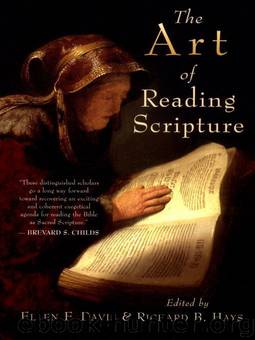 The Art of Reading Scripture by Davis Ellen F. & Richard B. Hays
