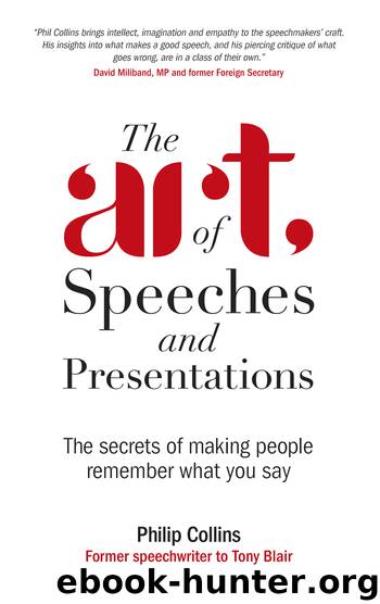 The Art of Speeches and Presentations by Philip Collins