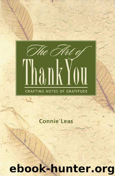 The Art of Thank You by Connie Leas